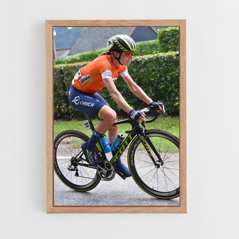 Poster L'Homme sur la Route – affiche Cyclisme (vue 4)